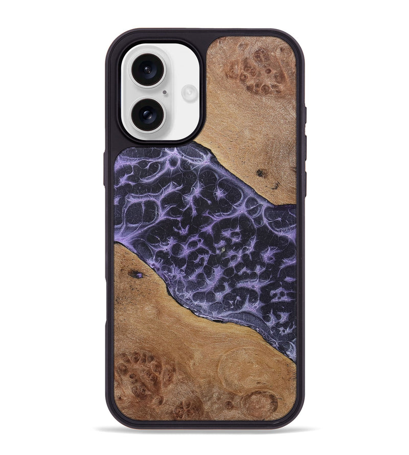 iPhone 16 Plus Wood+Resin Phone Case - Ayanna (Static, 719063)