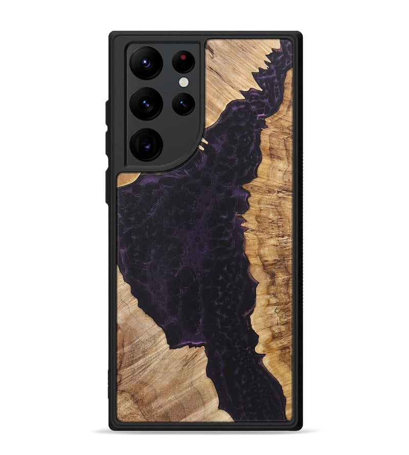 Galaxy S22 Ultra Wood+Resin Phone Case - Terrance (Static, 719067)