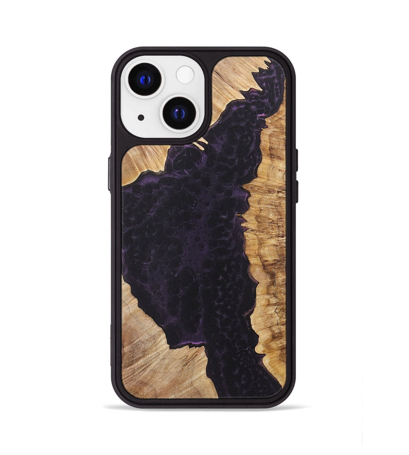 iPhone 13 Wood+Resin Phone Case - Terrance (Static, 719067)