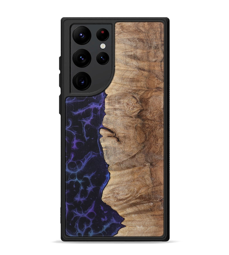 Galaxy S22 Ultra Wood+Resin Phone Case - Zaiden (Static, 719071)