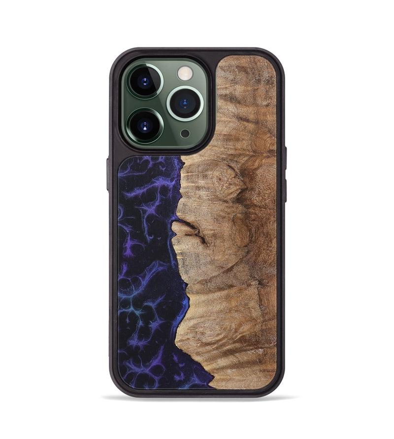 iPhone 13 Pro Wood+Resin Phone Case - Zaiden (Static, 719071)