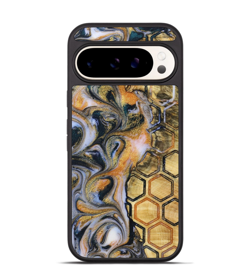 Pixel 9 Pro Wood+Resin Phone Case - Josue (Pattern, 719094)