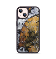 iPhone 14 Wood+Resin Phone Case - Baylee (Pattern, 719101)