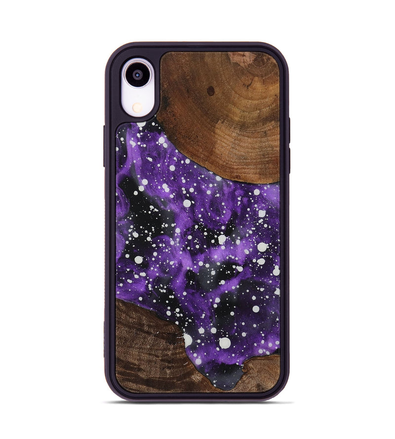 iPhone Xr Wood+Resin Phone Case - Duane (Cosmos, 719144)