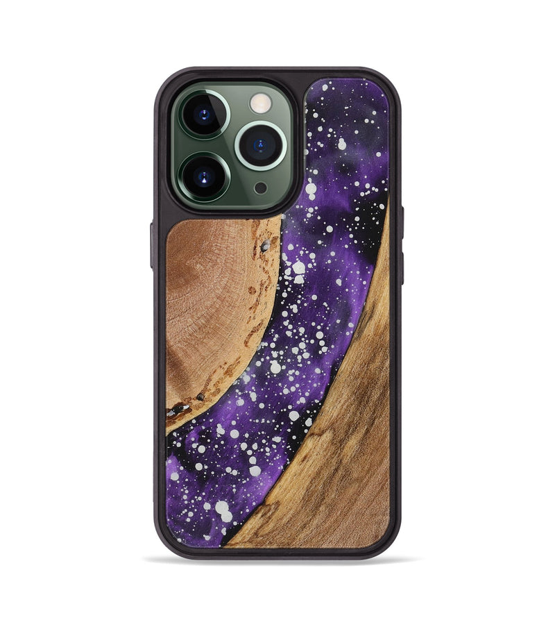 iPhone 13 Pro Wood+Resin Phone Case - Georgia (Cosmos, 719145)