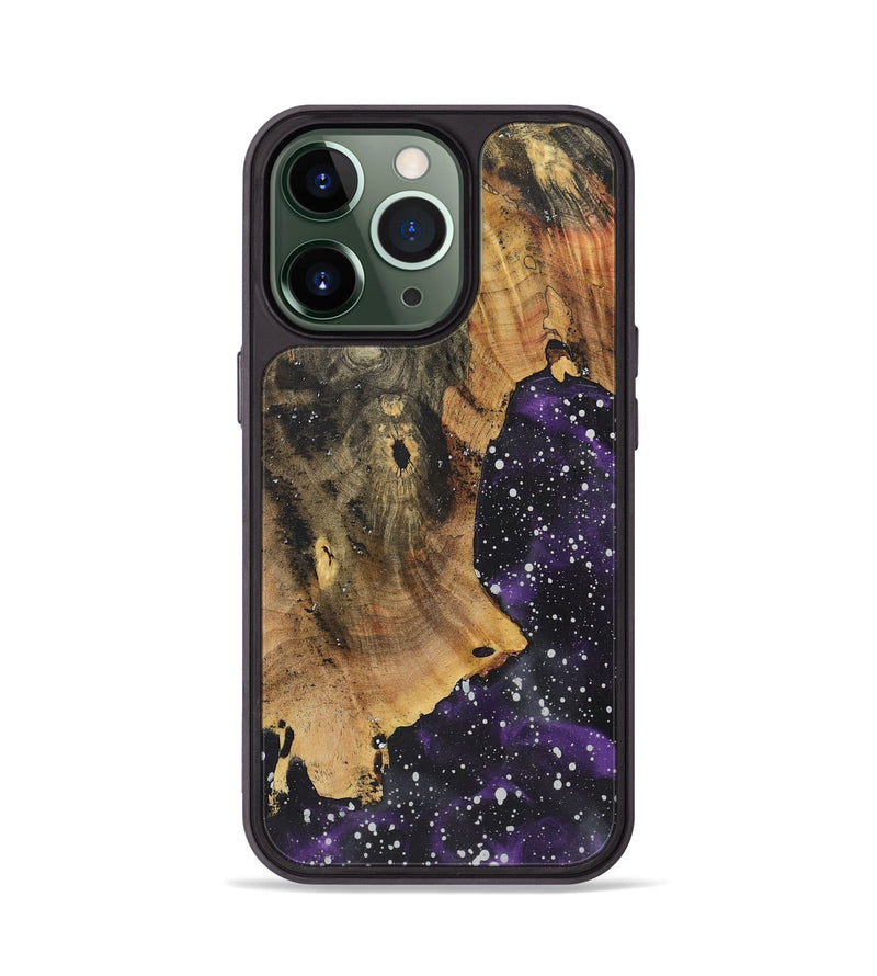 iPhone 13 Pro Wood+Resin Phone Case - Tammie (Cosmos, 719148)