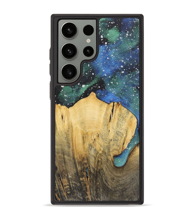 Galaxy S23 Ultra Wood+Resin Phone Case - Kody (Cosmos, 719176)