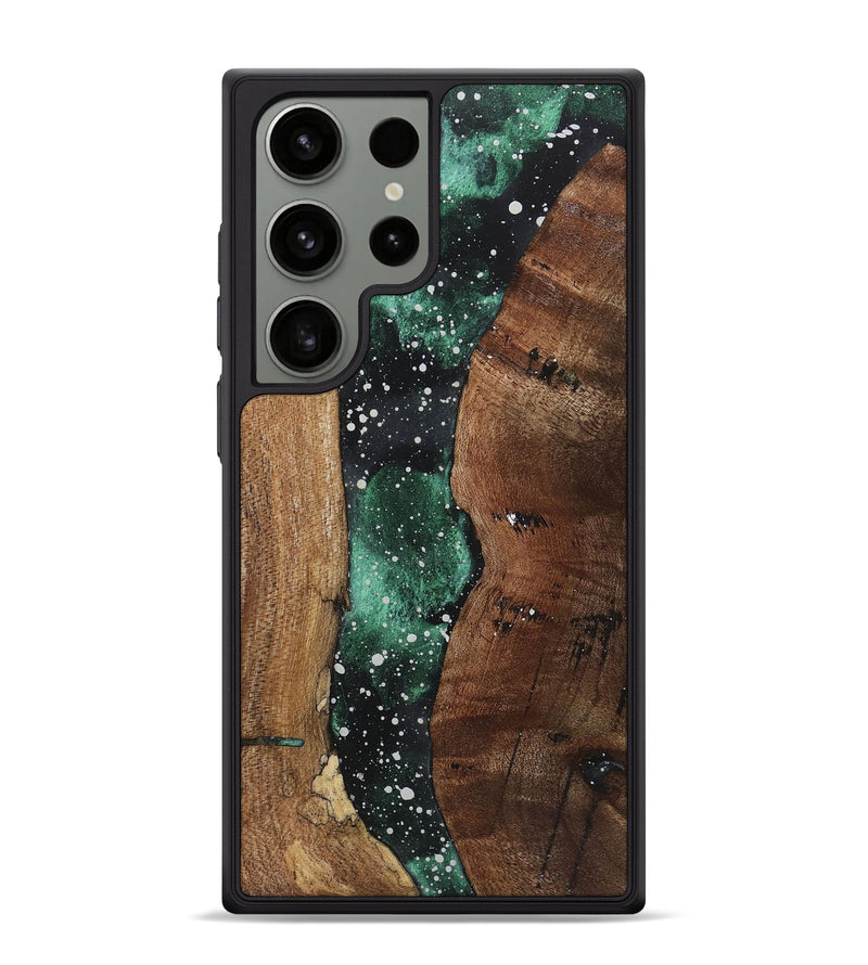 Galaxy S24 Ultra Wood+Resin Phone Case - Maxwell (Cosmos, 719180)