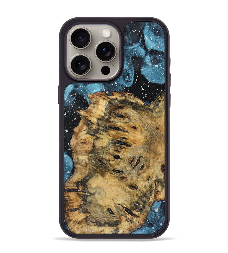 iPhone 15 Pro Max Wood+Resin Phone Case - Tatiana (Cosmos, 719194)