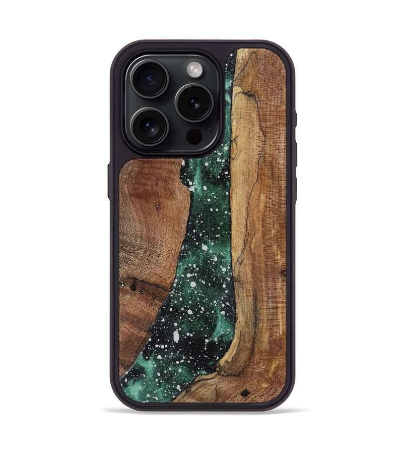 iPhone 15 Pro Wood+Resin Phone Case - Leilani (Cosmos, 719196)