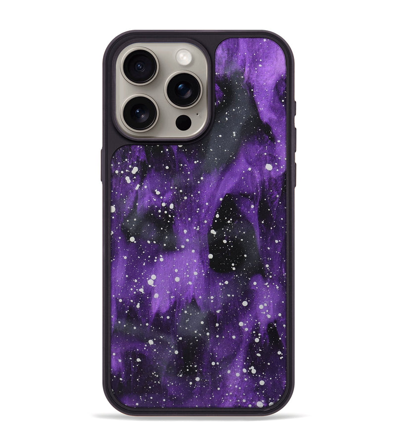 iPhone 15 Pro Max Wood+Resin Phone Case - Brianna (Cosmos, 719216)