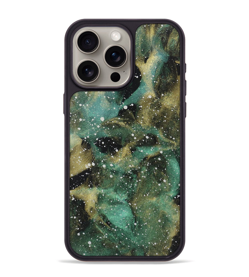 iPhone 15 Pro Max Wood+Resin Phone Case - Cristina (Cosmos, 719225)