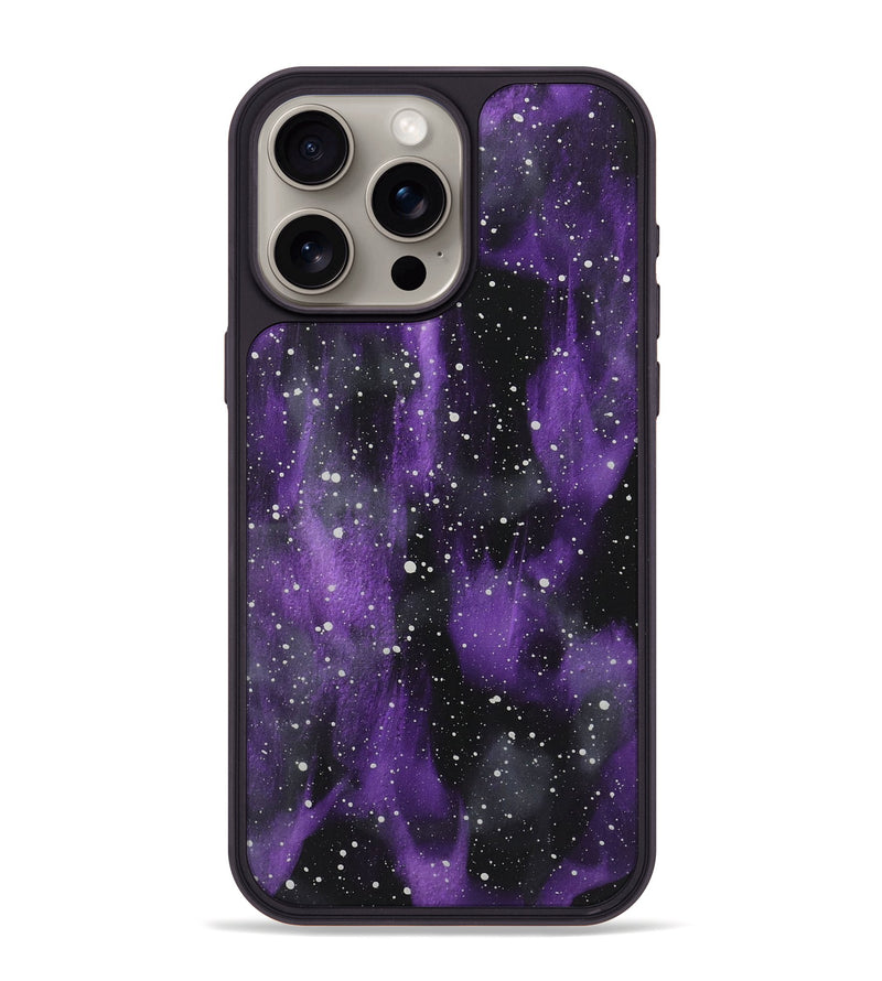 iPhone 15 Pro Max Wood+Resin Phone Case - Tristen (Cosmos, 719227)