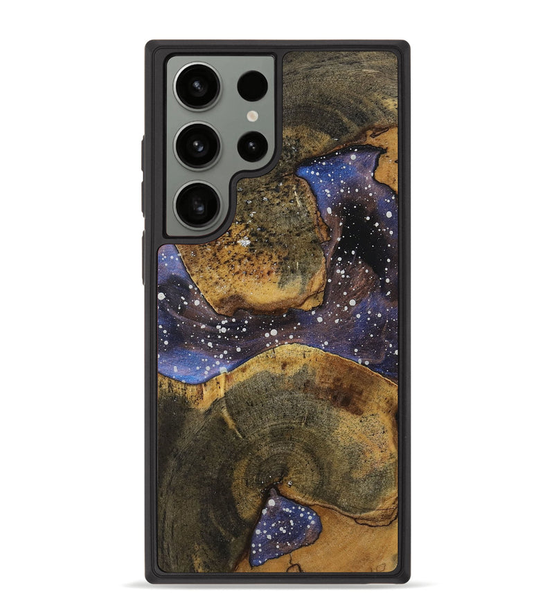 Galaxy S23 Ultra Wood+Resin Phone Case - Wilma (Cosmos, 719239)