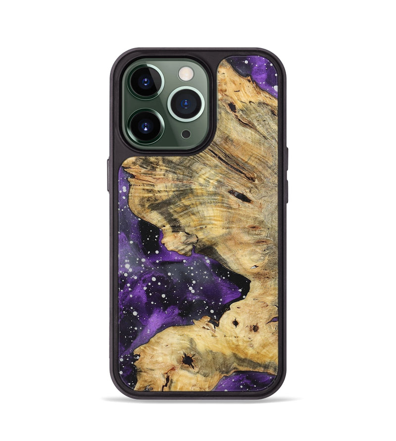 iPhone 13 Pro Wood+Resin Phone Case - Jaelyn (Cosmos, 719243)