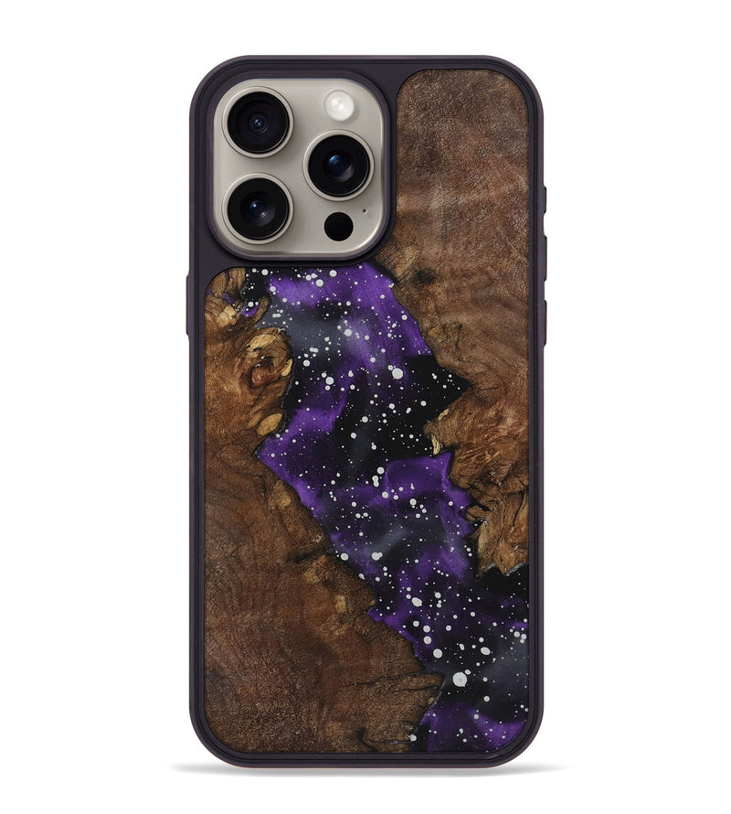 iPhone 15 Pro Max Wood+Resin Phone Case - Jenna (Cosmos, 719247)