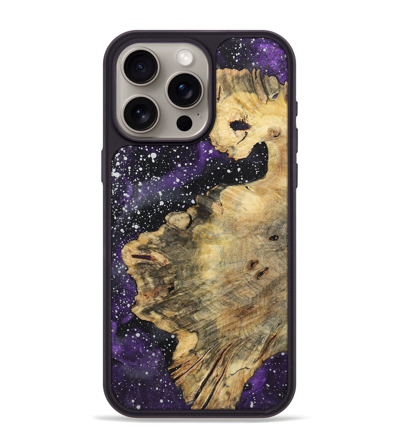 iPhone 15 Pro Max Wood+Resin Phone Case - Christopher (Cosmos, 719249)