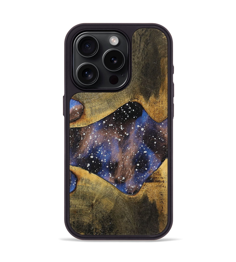 iPhone 15 Pro Wood+Resin Phone Case - Nash (Cosmos, 719251)