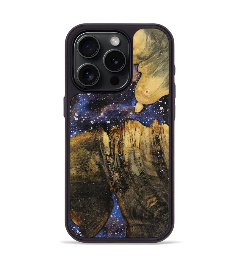 iPhone 15 Pro Wood+Resin Phone Case - Easton (Cosmos, 719252)