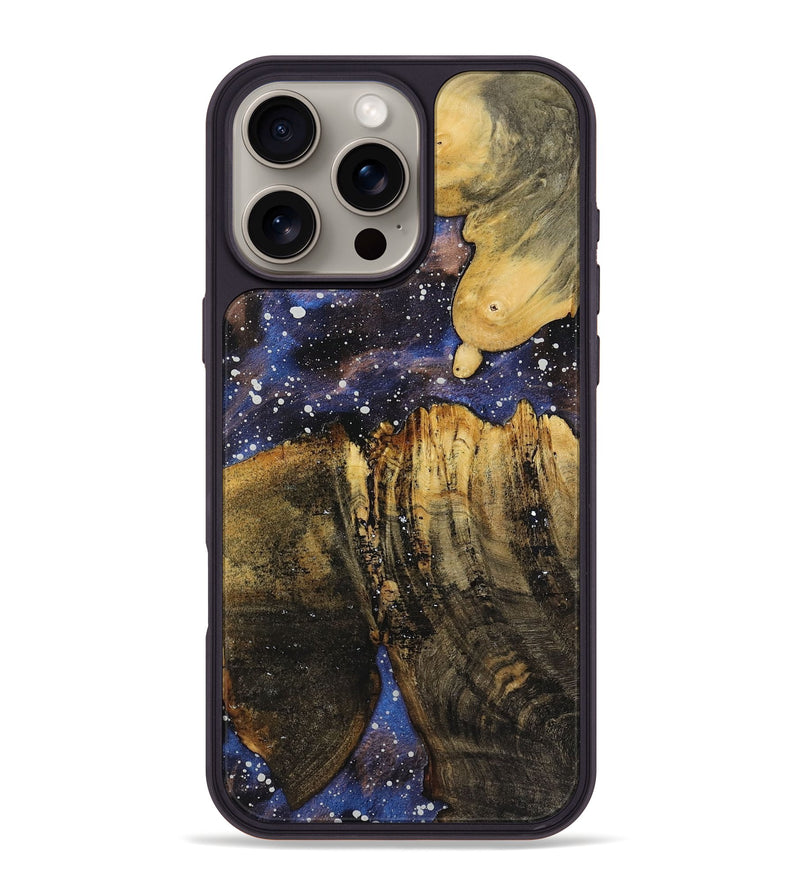 iPhone 16 Pro Max Wood+Resin Phone Case - Easton (Cosmos, 719252)