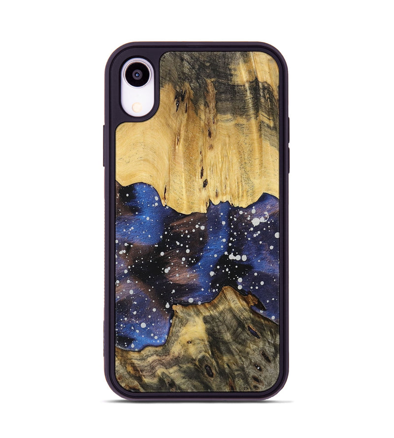 iPhone Xr Wood+Resin Phone Case - Landon (Cosmos, 719253)