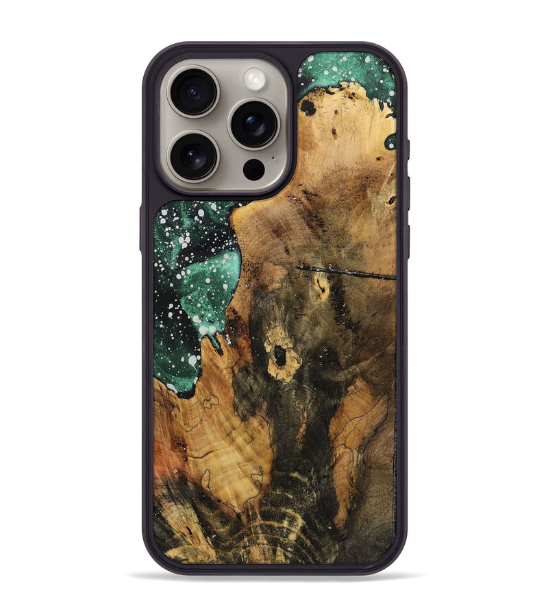 iPhone 15 Pro Max Wood+Resin Phone Case - Homer (Cosmos, 719254)