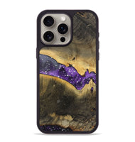 iPhone 15 Pro Max Wood+Resin Phone Case - George (Cosmos, 719256)