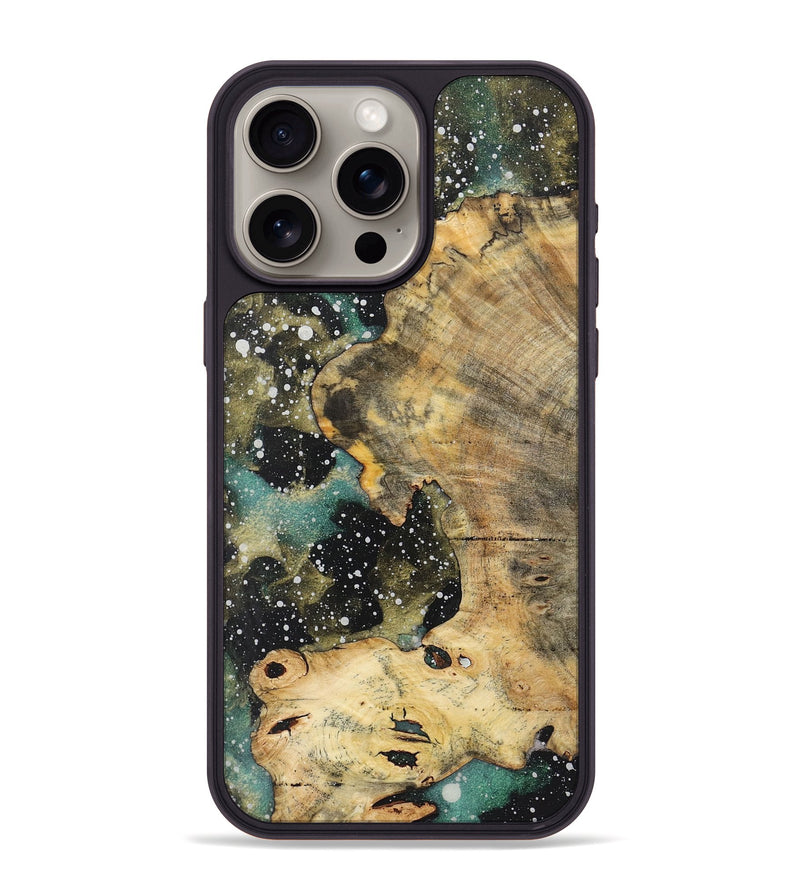 iPhone 15 Pro Max Wood+Resin Phone Case - Gage (Cosmos, 719257)