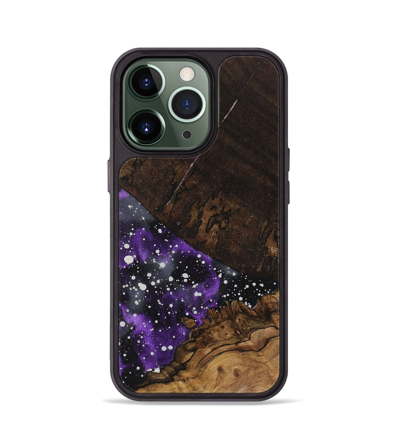 iPhone 13 Pro Wood+Resin Phone Case - Abby (Cosmos, 719260)