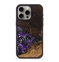 iPhone 15 Pro Max Wood+Resin Phone Case - Abby (Cosmos, 719260)