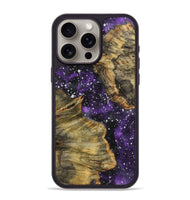 iPhone 15 Pro Max Wood+Resin Phone Case - Antonio (Cosmos, 719261)