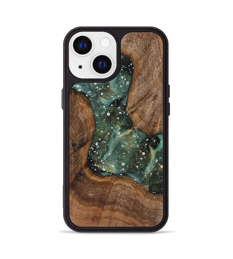 iPhone 13 Wood+Resin Phone Case - Geneva (Cosmos, 719263)