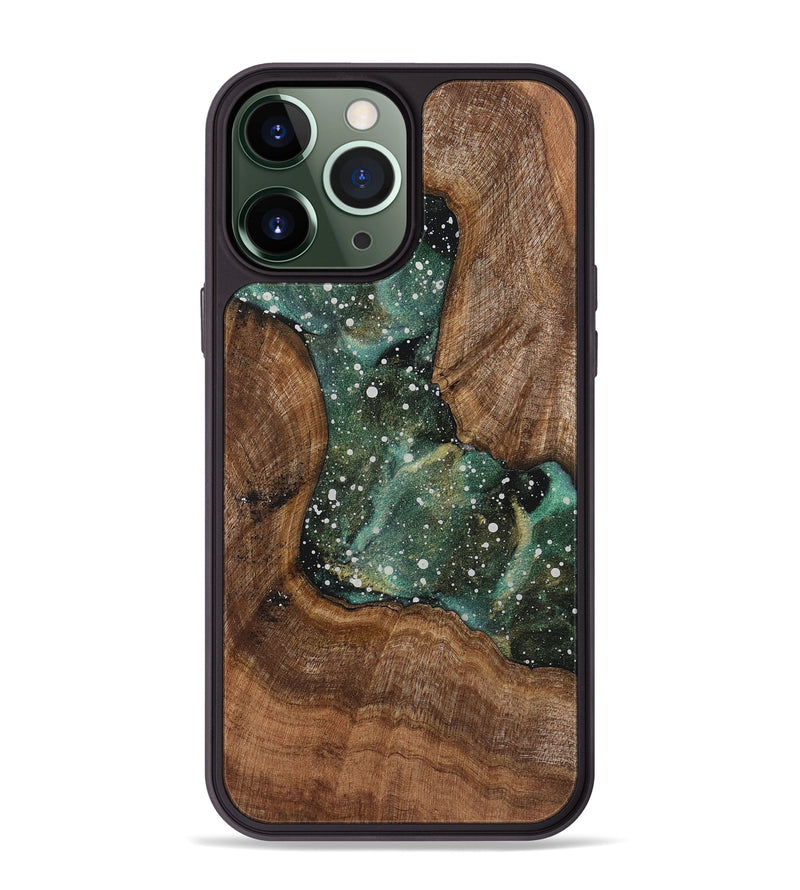 iPhone 13 Pro Max Wood+Resin Phone Case - Geneva (Cosmos, 719263)