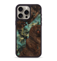 iPhone 15 Pro Max Wood+Resin Phone Case - Sheila (Cosmos, 719264)