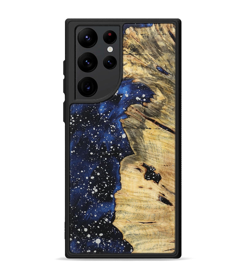 Galaxy S22 Ultra Wood+Resin Phone Case - Inez (Cosmos, 719266)