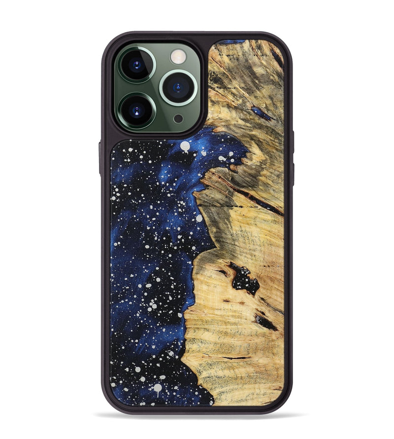 iPhone 13 Pro Max Wood+Resin Phone Case - Inez (Cosmos, 719266)