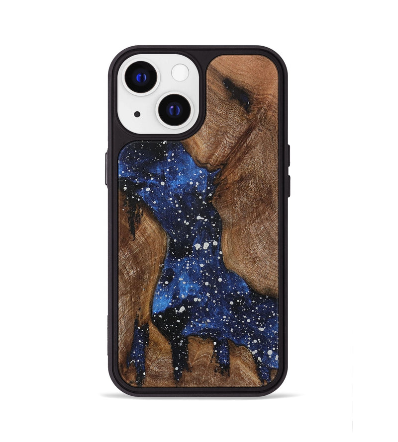 iPhone 13 Wood+Resin Phone Case - Audrina (Cosmos, 719267)