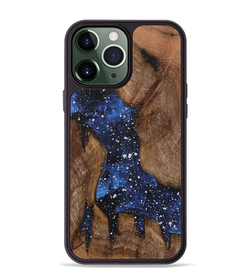 iPhone 13 Pro Max Wood+Resin Phone Case - Audrina (Cosmos, 719267)