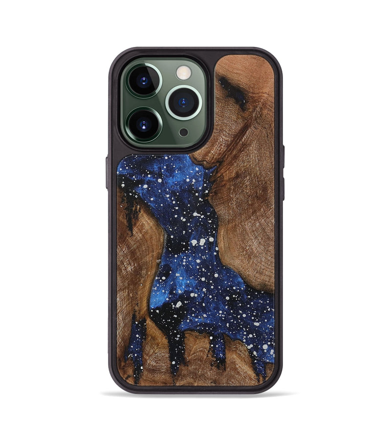 iPhone 13 Pro Wood+Resin Phone Case - Audrina (Cosmos, 719267)