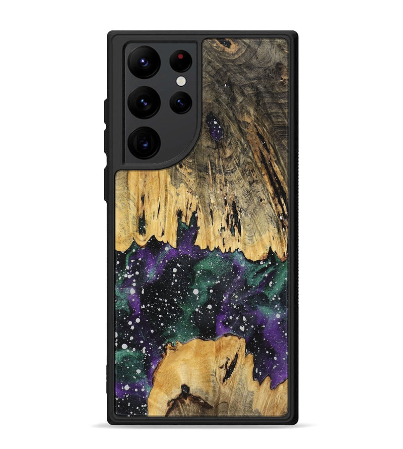 Galaxy S22 Ultra Wood+Resin Phone Case - Bodhi (Cosmos, 719271)