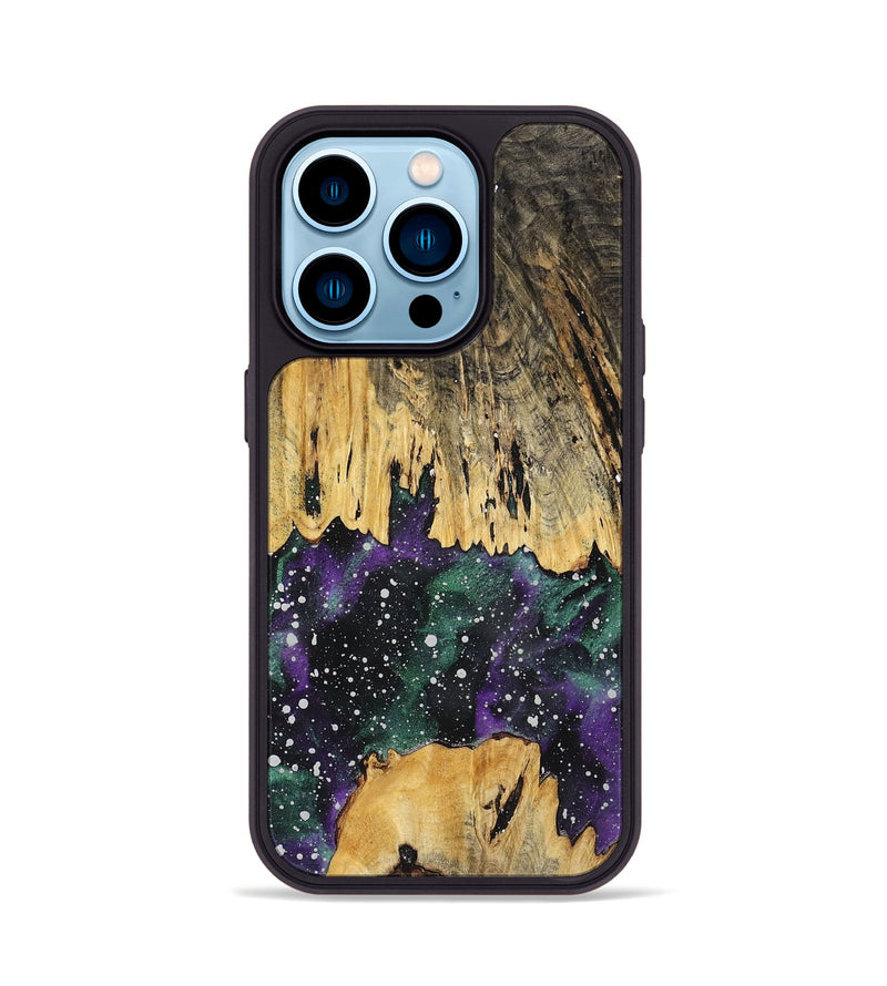 iPhone 14 Pro Wood+Resin Phone Case - Bodhi (Cosmos, 719271)