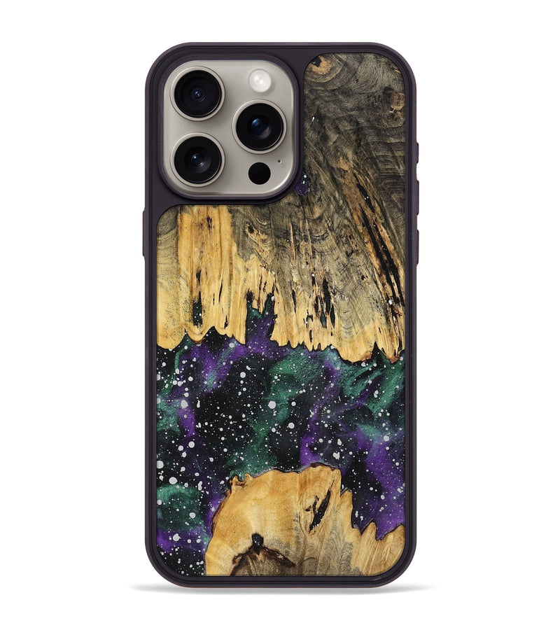 iPhone 15 Pro Max Wood+Resin Phone Case - Bodhi (Cosmos, 719271)