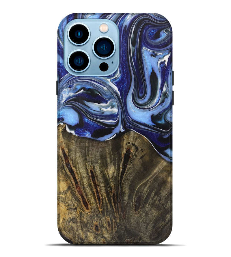 iPhone 14 Pro Max  Live Edge Phone Case - Ken (Blue, 719287)