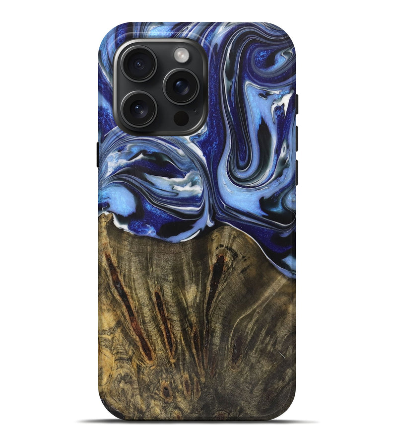 iPhone 16 Pro Max  Live Edge Phone Case - Ken (Blue, 719287)