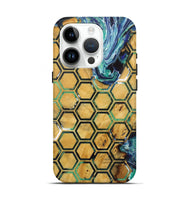 iPhone 15 Pro Wood+Resin Live Edge Phone Case - Margot (Pattern, 719312)