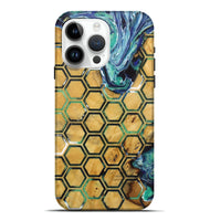 iPhone 15 Pro Max Wood+Resin Live Edge Phone Case - Margot (Pattern, 719312)