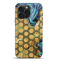 iPhone 16 Pro Max Wood+Resin Live Edge Phone Case - Margot (Pattern, 719312)