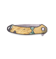 EDC Wood+Resin Pocket Knife - Madyson (Green, 719363)