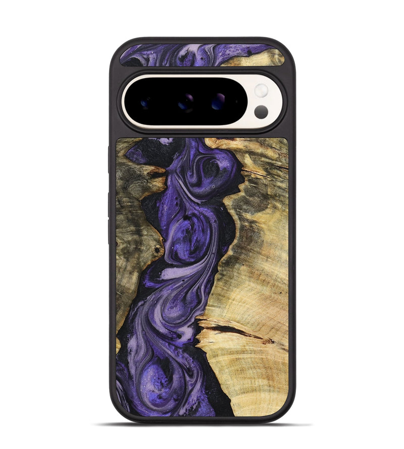 Pixel 9 Pro Wood+Resin Phone Case - Marsha (Purple, 719505)