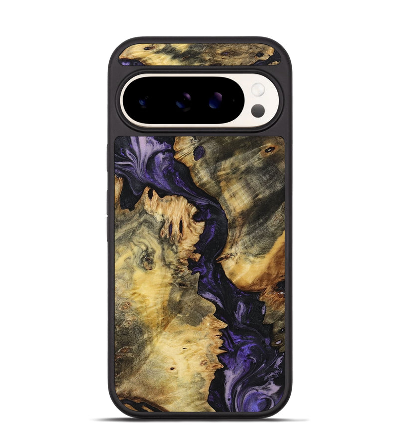 Pixel 9 Pro Wood+Resin Phone Case - Carlton (Purple, 719512)